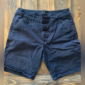 Dark blue ASOS shorts
